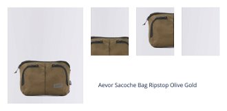 Aevor Sacoche Bag Ripstop Olive Gold 1