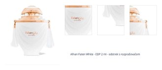 Afnan Faten White - EDP 2 ml - odstrek s rozprašovačom 1