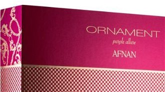 Afnan Ornament Purple darčeková sada pre ženy 6