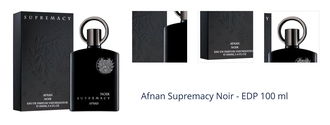 Afnan Supremacy Noir - EDP 100 ml 1