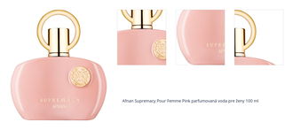 Afnan Supremacy Pour Femme Pink parfumovaná voda pre ženy 100 ml 1