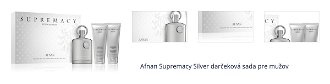 Afnan Supremacy Silver darčeková sada pre mužov 1