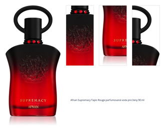 Afnan Supremacy Tapis Rouge parfumovaná voda pre ženy 90 ml 1