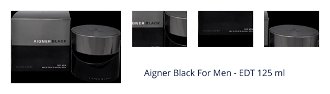 Aigner Black For Men - EDT 125 ml 1