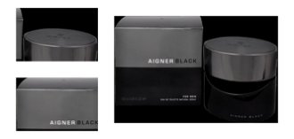 Aigner Black For Men - EDT 125 ml 4