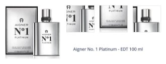 Aigner No. 1 Platinum - EDT 100 ml 1