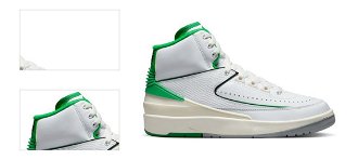 Air Jordan 2 Retro "Lucky Green" (GS) - Detské - Tenisky Jordan - Biele - DQ8562-103 - Veľkosť: 36.5 4