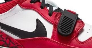 Air Jordan Legacy 312 Low "White Gym Red" (GS) Kids - Detské - Tenisky Jordan - Biele - CD9054-116 - Veľkosť: 38 5