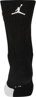 air jordan nba u crew socks - Unisex - Ponožky Nike - Čierne - SX7589-010 - Veľkosť: XL 2