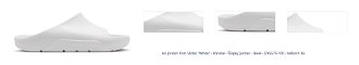 Air Jordan Post Slides "White" - Pánske - Šľapky Jordan - Biele - DX5575-100 - Veľkosť: 46 1