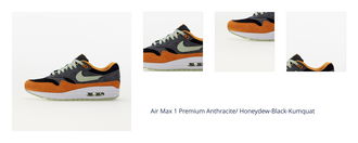 Nike Air Max 1 Premium Anthracite/ Honeydew-Black-Kumquat 1