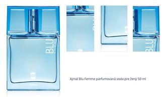 Ajmal Blu Femme parfumovaná voda pre ženy 50 ml 1