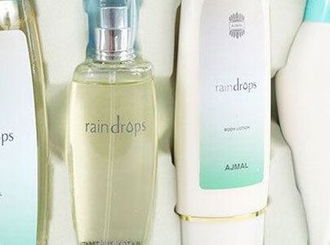 Ajmal Raindrops – EDP 50 ml + telové mlieko 100 ml + sprchový gél 200 ml + púder 100 g 5