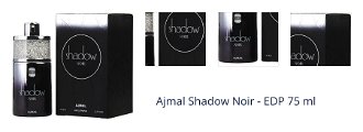 Ajmal Shadow Noir - EDP 75 ml 1