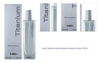 Ajmal Titanium parfumovaná voda pre mužov 100 ml 1