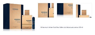 Al Haramain Amber Oud Bleu Edition darčeková sada unisex 200 ml 1