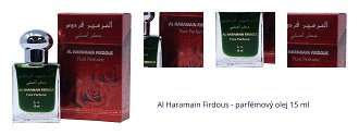 Al Haramain Firdous - parfémový olej 15 ml 1