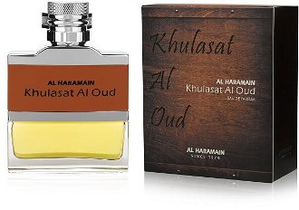 Al Haramain Khulasat Al Oud - EDP 2 ml - odstrek s rozprašovačom