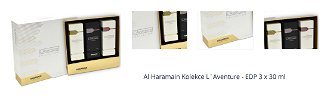 Al Haramain Kolekce L`Aventure - EDP 3 x 30 ml 1