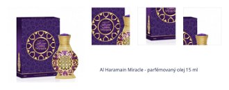 Al Haramain Miracle - parfémovaný olej 15 ml 1