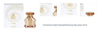 Al Haramain Najm Gold parfémovaný olej unisex 18 ml 1