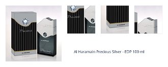 Al Haramain Precious Silver - EDP 100 ml 1