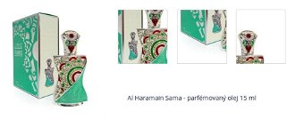 Al Haramain Sama - parfémovaný olej 15 ml 1