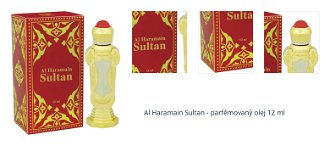 Al Haramain Sultan - parfémovaný olej 12 ml 1