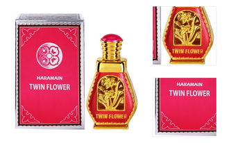 Al Haramain Twin Flower parfémovaný olej pre ženy 15 ml 3