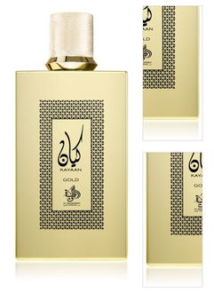 Al Wataniah Kayaan Gold parfumovaná voda unisex 100 ml 3