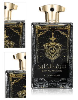 Al Wataniah Saif al Khaleej parfumovaná voda unisex 100 ml 4