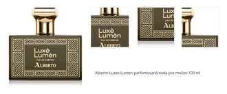 Alberto Luxes Lumen parfumovaná voda pre mužov 100 ml 1