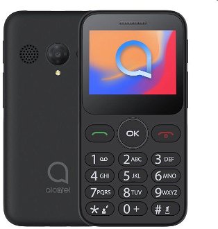 Mobilný telefón Alcatel 3085 4G, metallic čierna