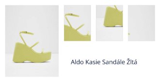 Aldo Kasie Sandále Žltá 1