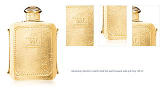 Alexandre.J Western Leather Gold Skin parfumovaná voda pre ženy 100 ml 1