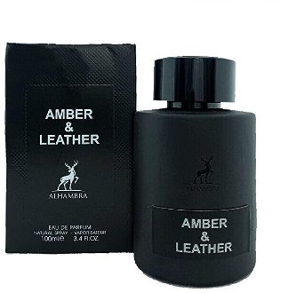 Alhambra Amber & Leather - EDP 2 ml - odstrek s rozprašovačom