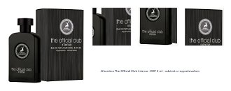 Alhambra The Official Club Intense - EDP 2 ml - odstrek s rozprašovačom 1