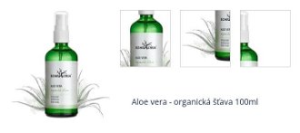 Aloe vera - organická šťava 100ml 1