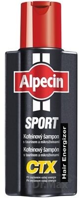 ALPECIN SPORT Kofeínový šampón na vlasy CTX - na rast vlasov