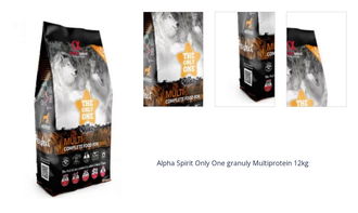 Alpha Spirit Only One granuly Multiprotein 12kg 1