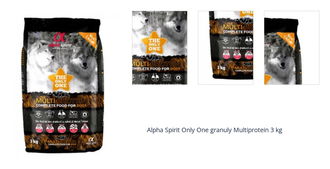 Alpha Spirit Only One granuly Multiprotein 3 kg 1