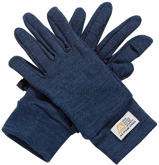 ALPINE PRO SILASE gibraltar sea merino wool gloves 2