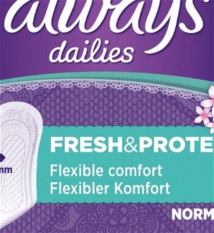 ALWAYS Fresh&Protect Normal Fresh Intímne vložky 58 ks 5