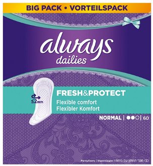 ALWAYS Fresh&Protect Normal Intímne vložky 60 ks 2