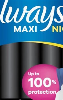 ALWAYS Maxi Secure Night Hygienické vložky s krídelkami 6 ks 5