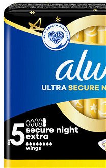 ALWAYS Ultra Extra Night Hygienické vložky s krídelkami 10 ks 6