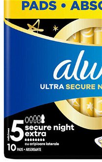 ALWAYS Ultra Extra Night Hygienické vložky s krídelkami 10 ks 8