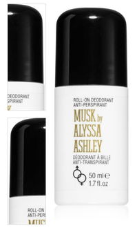 Alyssa Ashley Musk dezodorant roll-on unisex 50 ml 4