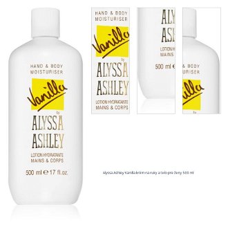 Alyssa Ashley Vanilla krém na ruky a telo pre ženy 500 ml 1