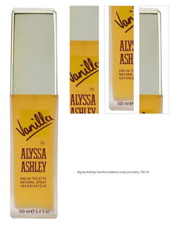 Alyssa Ashley Vanilla toaletná voda pre ženy 100 ml 1